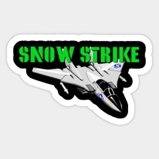 Snow Strike Sticker